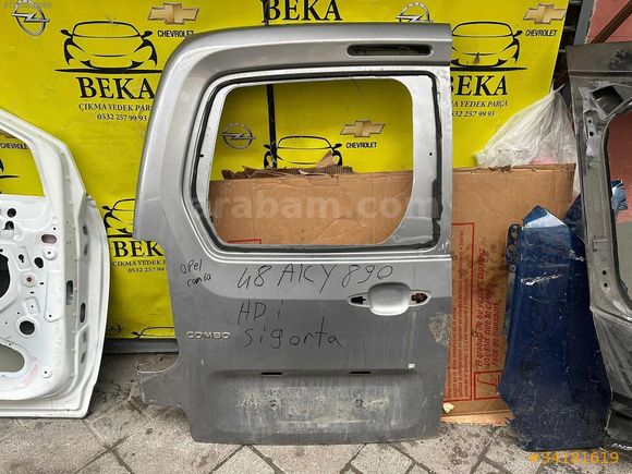 OPEL COMBO E SOL BAGAJ KAPISI ÇIKMA ORJİNAL YEDEK PARÇA