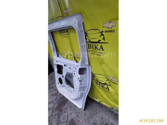 OPEL COMBO E SAĞ SÜRGÜLÜ KAPI BEYAZ ÇIKMA ORJİNAL YEDEK PARÇA