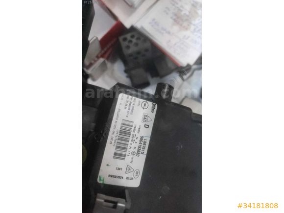 OPEL COMBO E SAĞ FAR LUX ÇIKMA ORJİNAL YEDEK PARÇA