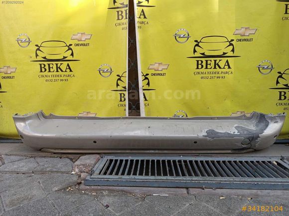 OPEL COMBO E ARKA TAMPON ÇIKMA ORJİNAL YEDEK PARÇA
