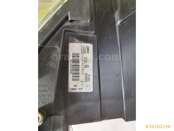 OPEL COMBO E SOL FAR ÇIKMA ORJİNAL YEDEK PARÇA