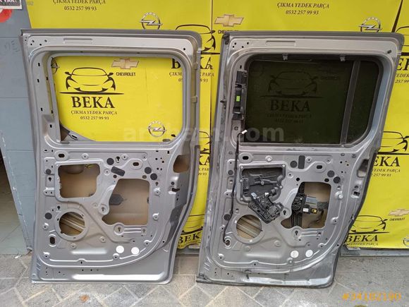 CİTRÖEN BERLİNGO SAĞ ARKA KAPI DOLU ÇIKMA ORJİNAL YEDEK PARÇA