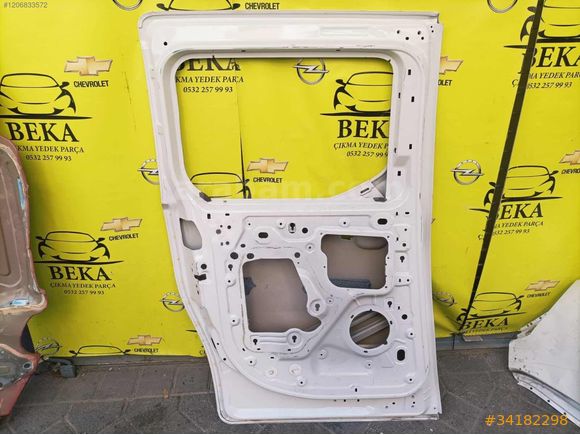 OPEL COMBO E SOL ARKA KAPI ÇIKMA ORJİNAL YEDEK PARÇA