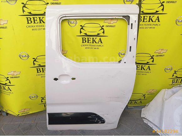 OPEL COMBO E SOL ARKA KAPI ÇIKMA ORJİNAL YEDEK PARÇA