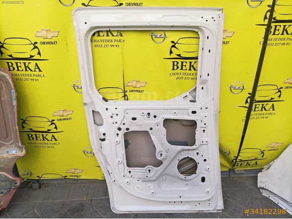 OPEL COMBO E SOL ARKA KAPI ÇIKMA ORJİNAL YEDEK PARÇA