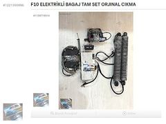F10 ELEKTRİKLİ BAGAJ TAM SET ORJINAL CIKMA