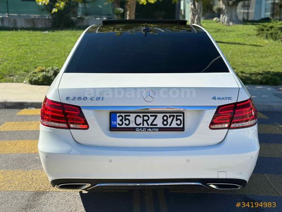 Galeriden Mercedes - Benz E 250 CDI AMG 2013 Model İzmir