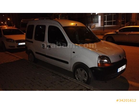 Sahibinden Renault Kangoo 1.9 D 1999 Model  350.000 km Beyaz