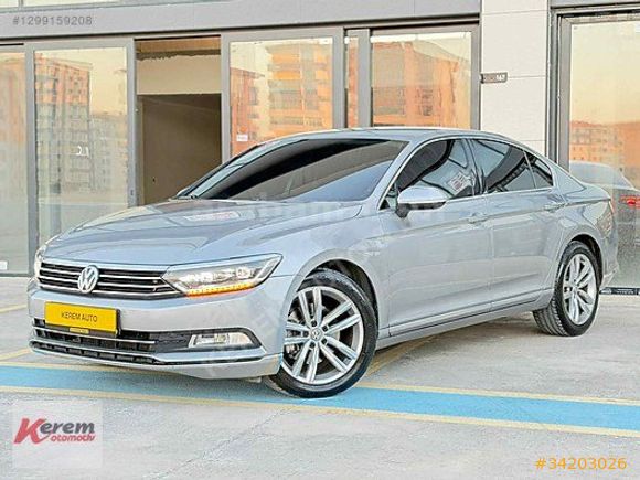 2017 VW PASSAT 2.0 TDI BMT HIGHLINE 150 HP DEĞİŞENSİZ FULL+