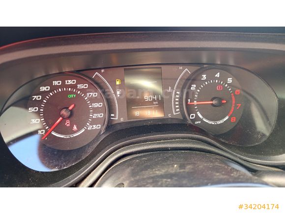 trde tek 9100 km Sahibinden Fiat Egea 1.4 Fire Easy 2018 Model