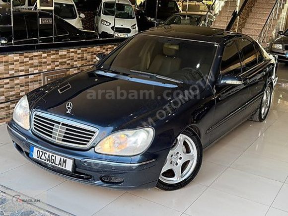 ÖZSAĞLAM'dan 2000 Mercedes S400 CDI Otomatik 366binde Hatasız