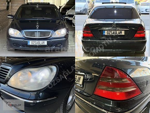 ÖZSAĞLAM'dan 2000 Mercedes S400 CDI Otomatik 366binde Hatasız