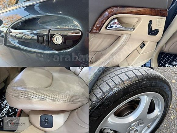 ÖZSAĞLAM'dan 2000 Mercedes S400 CDI Otomatik 366binde Hatasız