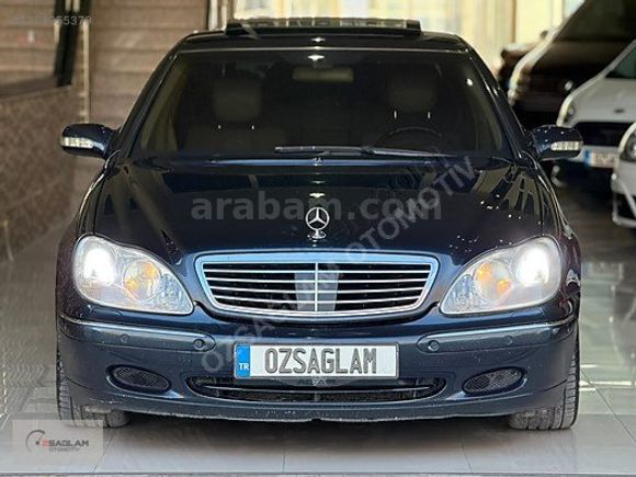 ÖZSAĞLAM'dan 2000 Mercedes S400 CDI Otomatik 366binde Hatasız