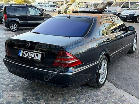 ÖZSAĞLAM'dan 2000 Mercedes S400 CDI Otomatik 366binde Hatasız