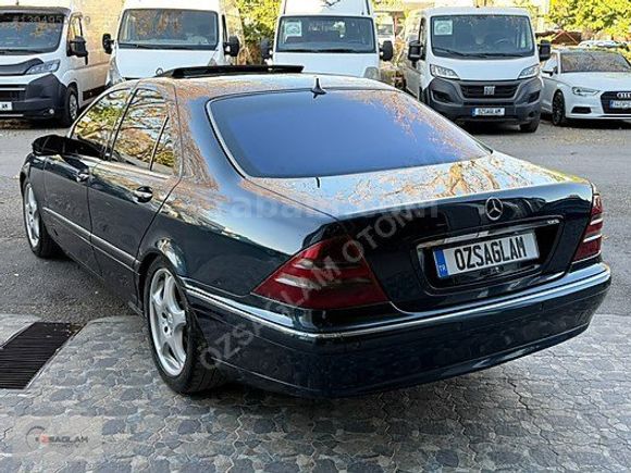 ÖZSAĞLAM'dan 2000 Mercedes S400 CDI Otomatik 366binde Hatasız