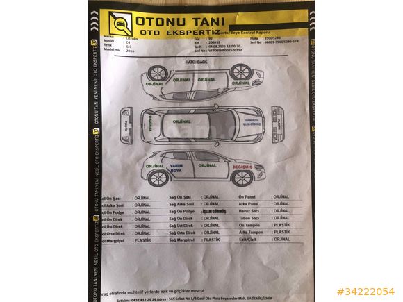 Sahibinden Citroen C4 Cactus 1.6 e-HDi Feel 2016 Model İzmir