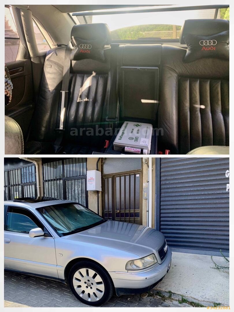 Sahibinden Audi A8 4.2 Quattro 1999 Model Tekirdağ 412.000 km Gri (Gümüş) 3