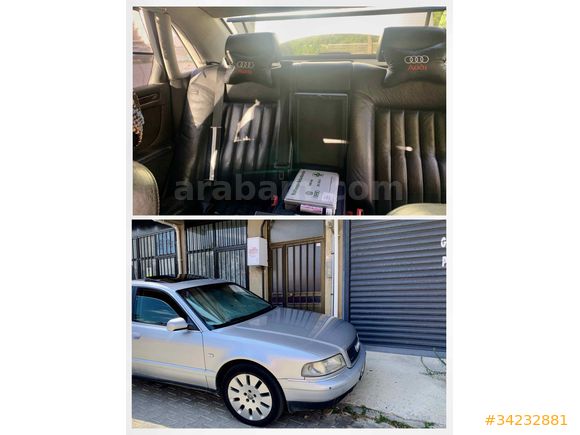 ORİJİNAL Audi A8 4.2 Quattro ESP 310 BG 228 kw FaceLift  