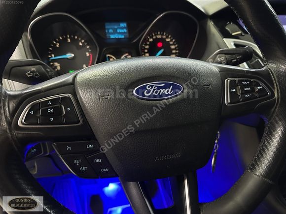 2015 / FORD FOCUS 1.6 TDCI / STYLE / MASRAFSIZ / BAKIMLI /
