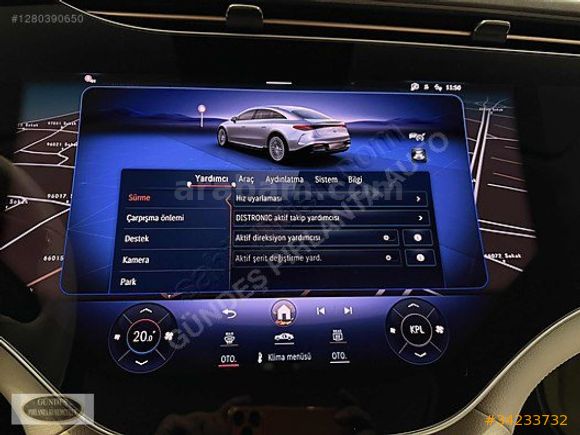 2025 / MERCEDES EQS 450 /4 MATİC / OTOM KAPI/ÇİFT CAM / ARKA AKS