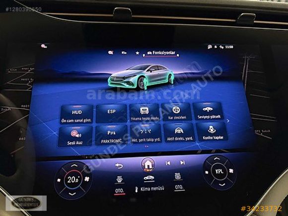 2025 / MERCEDES EQS 450 /4 MATİC / OTOM KAPI/ÇİFT CAM / ARKA AKS