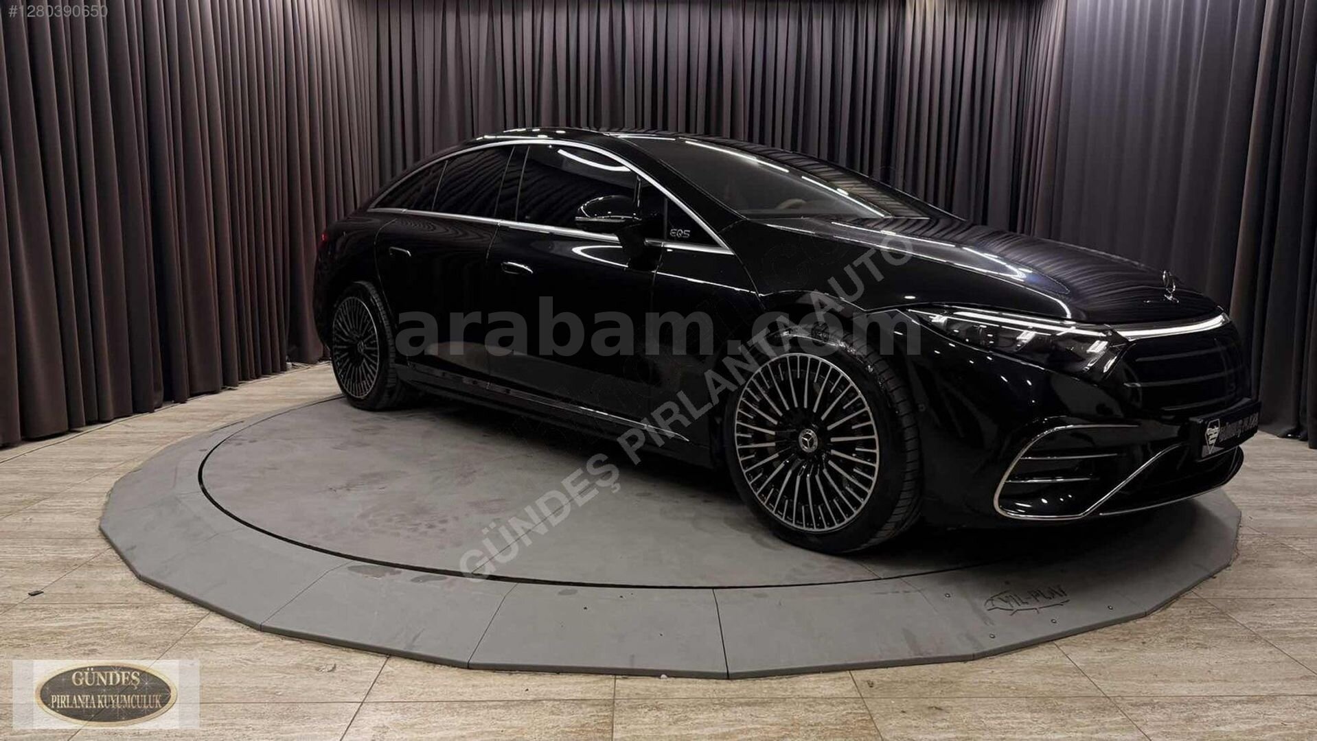 Galeriden Mercedes - Benz EQS 450+ 2025 Model Kahramanmaraş 24.000 km Siyah 6
