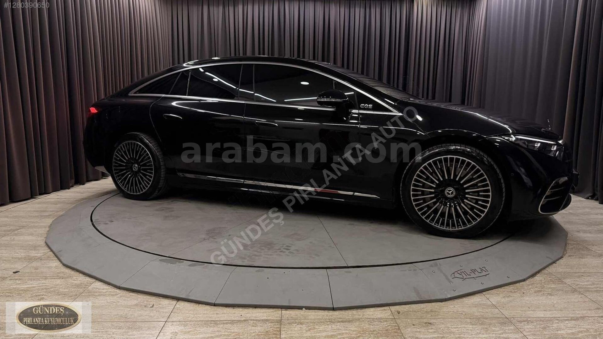 Galeriden Mercedes - Benz EQS 450+ 2025 Model Kahramanmaraş 24.000 km Siyah 7