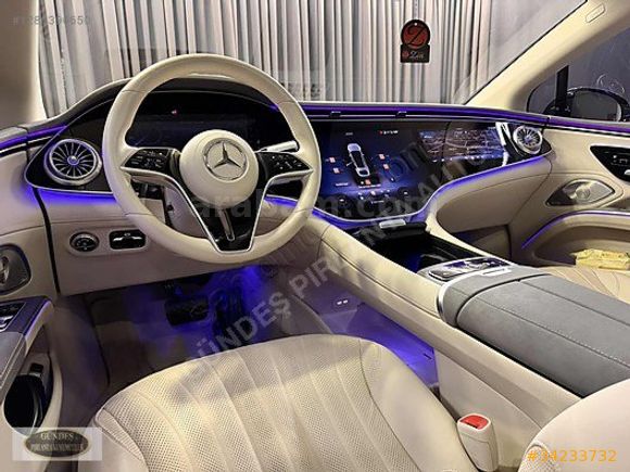 2025 / MERCEDES EQS 450 /4 MATİC / OTOM KAPI/ÇİFT CAM / ARKA AKS