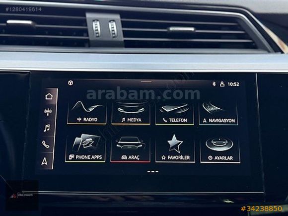 BOYASIZ BAYİİ 2022 AUDİ E-TRON ADVANCED 55 QUATTRO 408 HP