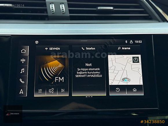 BOYASIZ BAYİİ 2022 AUDİ E-TRON ADVANCED 55 QUATTRO 408 HP