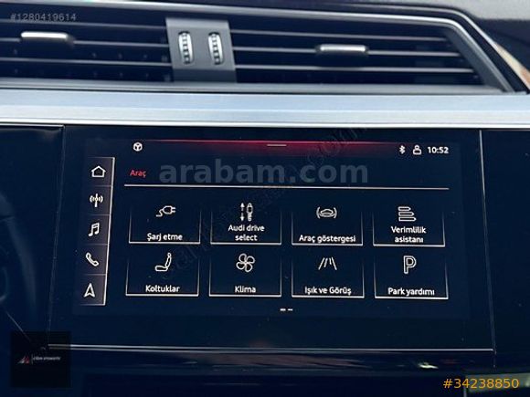 BOYASIZ BAYİİ 2022 AUDİ E-TRON ADVANCED 55 QUATTRO 408 HP