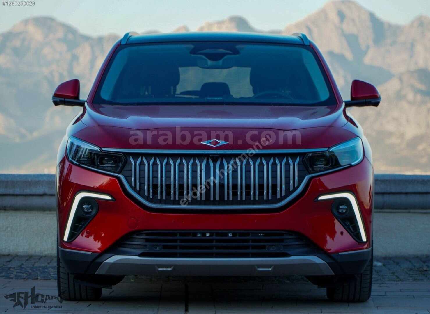 ERDEM'den 2024 Togg T10X V2 RWD Uzun Menzil Bordo - Siyah 2