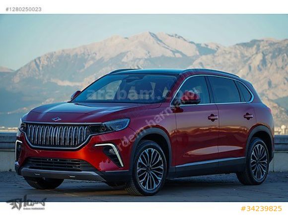 ERDEM'den 2024 Togg T10X V2 RWD Uzun Menzil Bordo - Siyah