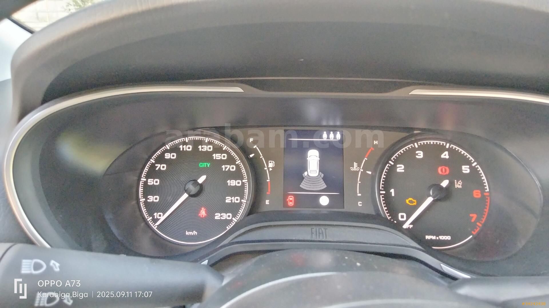 Sahibinden Fiat Egea 1.4 Fire Easy Plus 2024 Model Çanakkale 23.000 km Beyaz 2