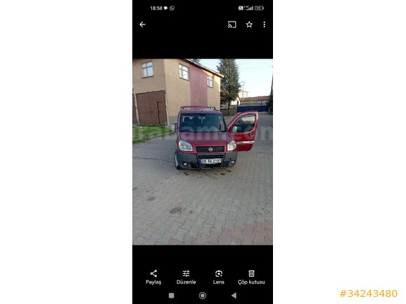 Sahibinden Fiat Doblo Combi 1.4 Active 2006 Model