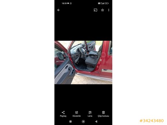 Sahibinden Fiat Doblo Combi 1.4 Active 2006 Model