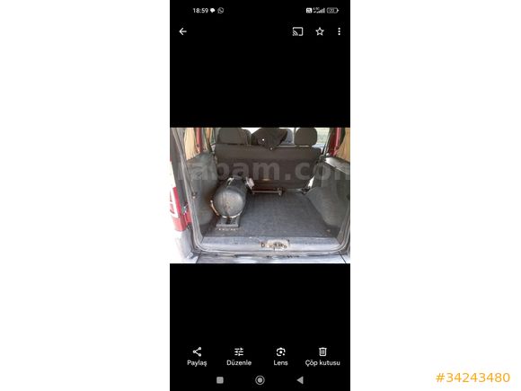 Sahibinden Fiat Doblo Combi 1.4 Active 2006 Model