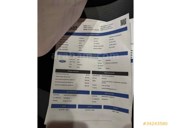 Ekstralı Sahibinden Ford Focus 1.5 TDCi Trend X 2017 Model 