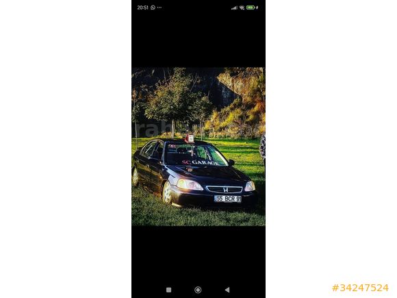 Sahibinden Honda Civic 1.4 i S 2000 Model