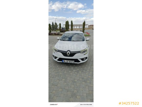 Sahibinden Renault Megane 1.5 dCi  OTOMATİKTouch 2017 Model MUAYENE YENİ