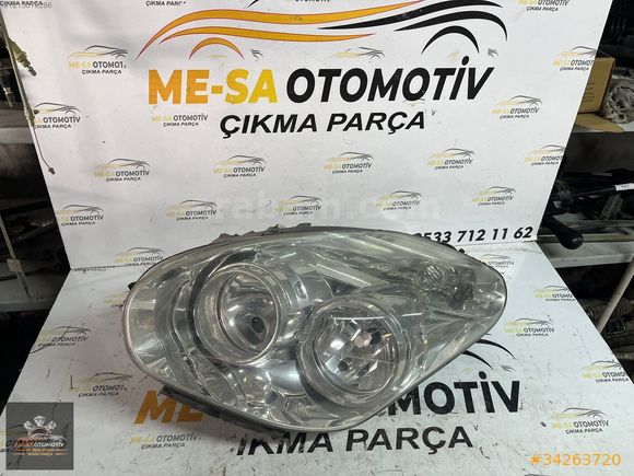 FİAT DOBLO SOL ÖN FAR OPEL COMBO SOL ÖN FAR 51810672