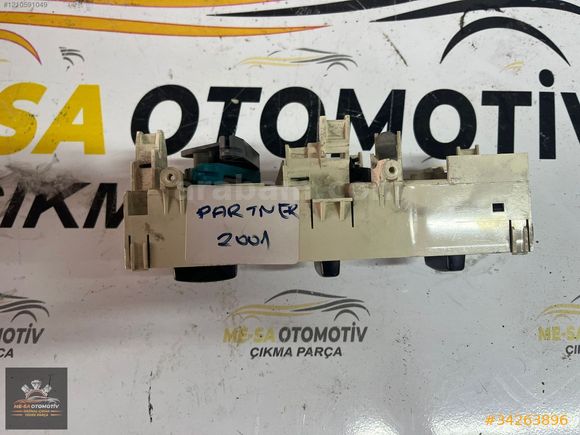 PEUGEOT PARTNER 2000-2006 KALORİFER KONTROL PANELİ 654985L