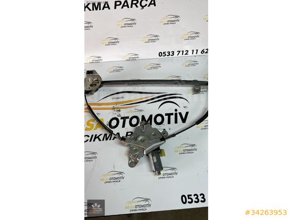 FORD CONNECT SOL ÖN KAPI CAM MOTORU VE KRİKOSU ŞÖFOR 2004-2010