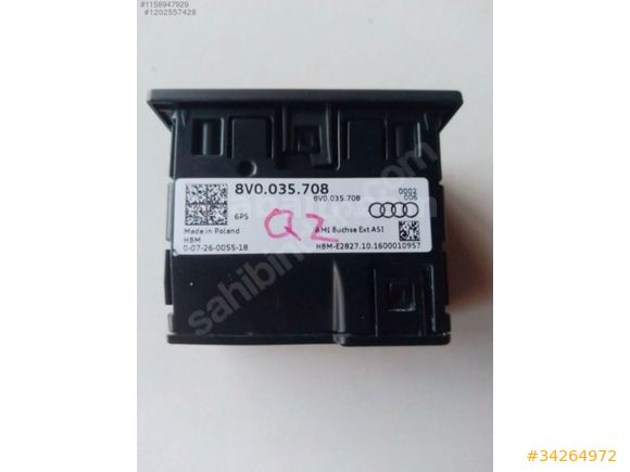 Audi Q2 USB Giriş