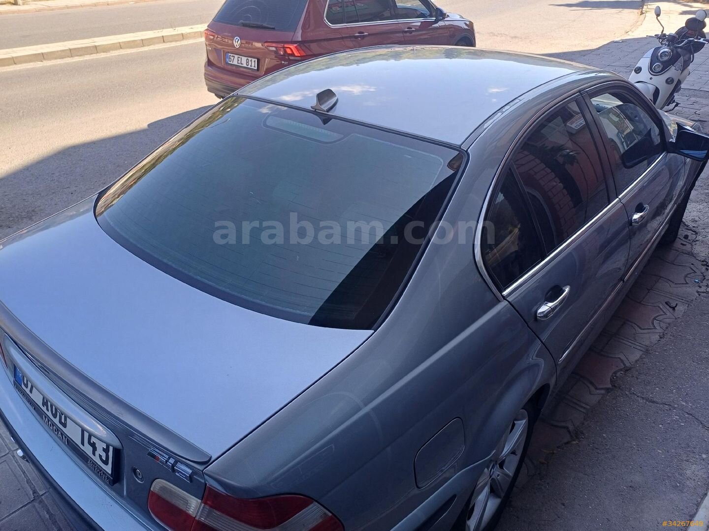 Galeriden BMW 3 Serisi 316i Standart 2005 Model Zonguldak 269.400 km Gri (titanyum) 6