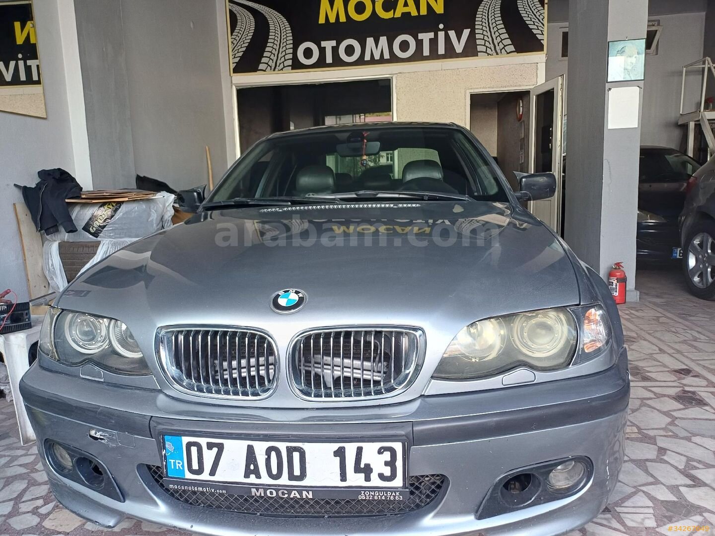 Galeriden BMW 3 Serisi 316i Standart 2005 Model Zonguldak 269.400 km Gri (titanyum) 1