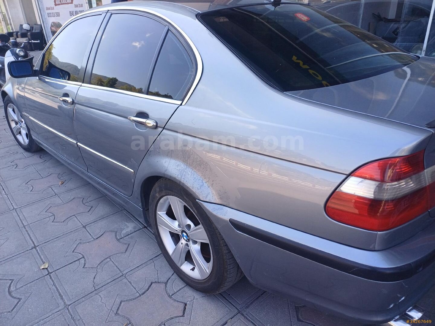 Galeriden BMW 3 Serisi 316i Standart 2005 Model Zonguldak 269.400 km Gri (titanyum) 5