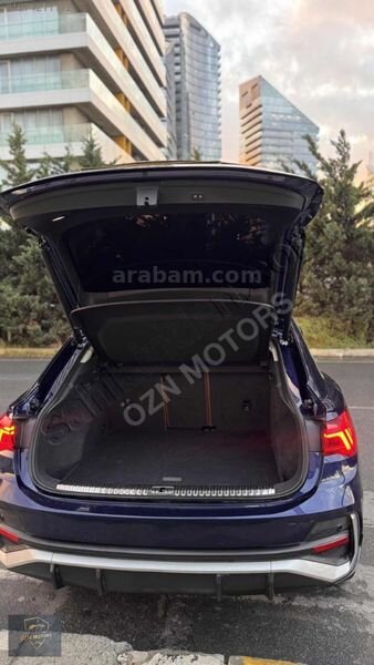 ÖZN MOTORS 'DAN Q3 S-LİNE 35TFSİ CAM TAVAN 5BLGE KMRA 92 xxx KM 3