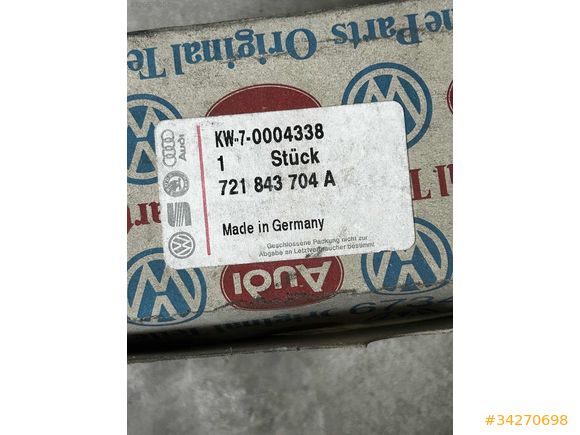 721843704A TRANSPORTER CARAVELLA ORTA KAPI DIŞTAN AÇMA KAPI KOLU